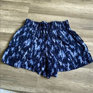 💜 Falls Creek High Waist Blue Celestial Shorts